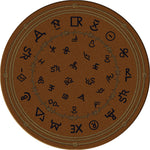 Cowboy Brands Dark Rug - 8 Foot Round