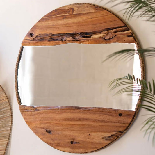 Woodland Hills Recycled Wood Mirror - OUT OF STOCK UNTIL 09/02/2026