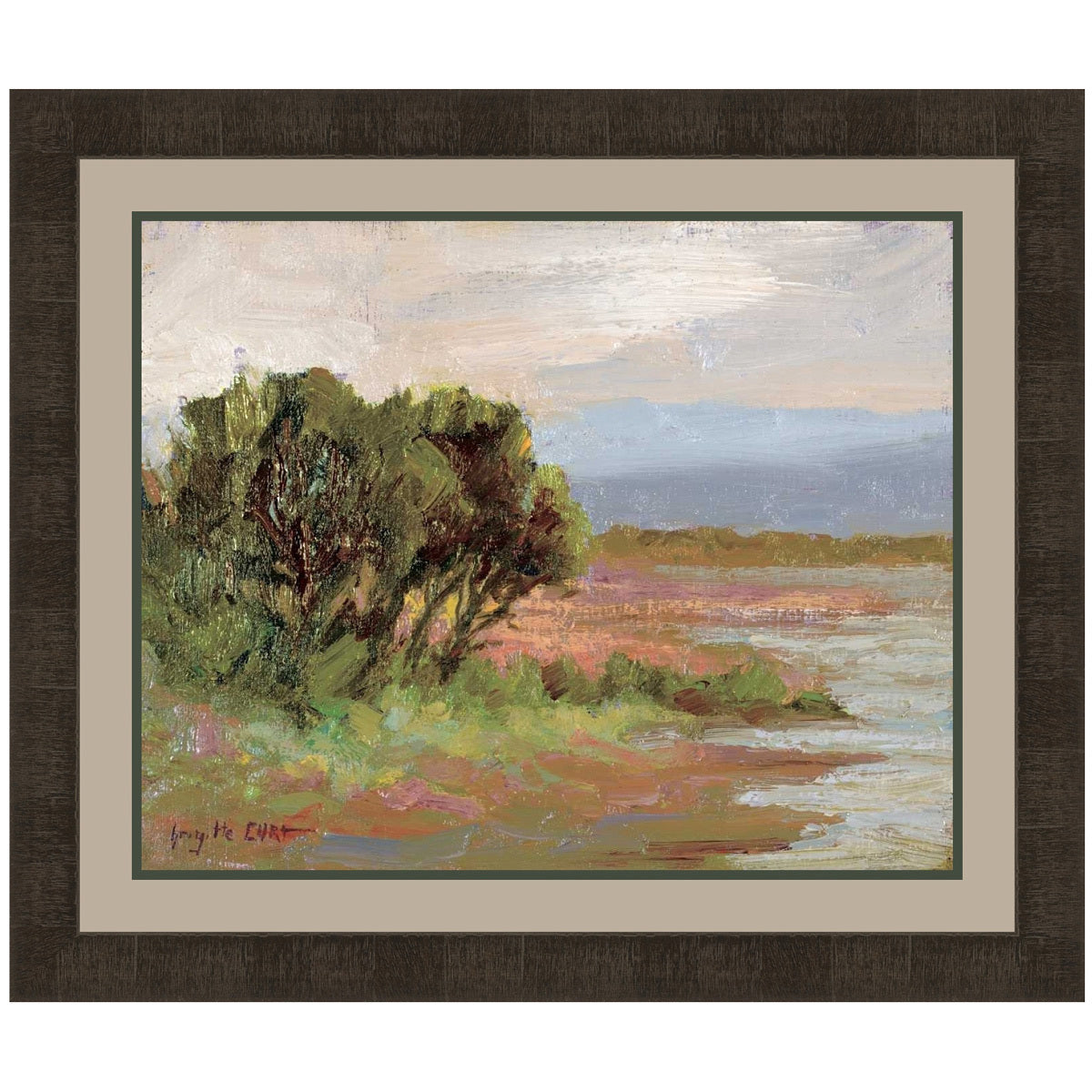 Canyon Riverbank V Canvas Art