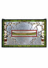 North Country Canoe Stained Glass Window