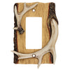 Antler & Wood Rocker Plate