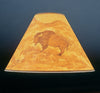 Hand Painted Bison Lamp Shade - 20 Inch - OVERSTOCK