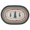 Forest Pines Braided Oval Rug