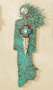 Brave Hearted Turquoise Spirit Woman Wall Art