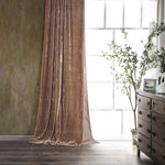 Rose Velvet Curtain