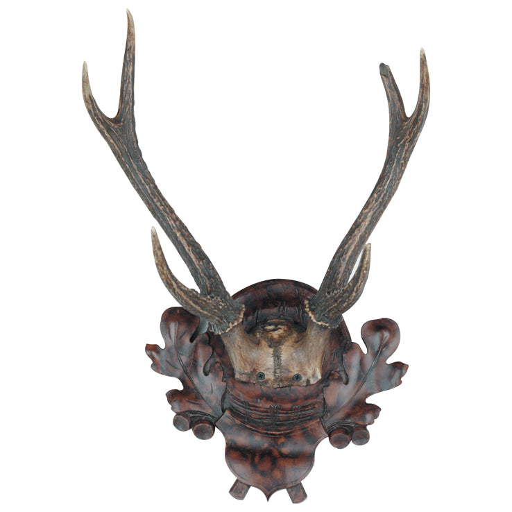 Medium Black Forest Antler Plaque