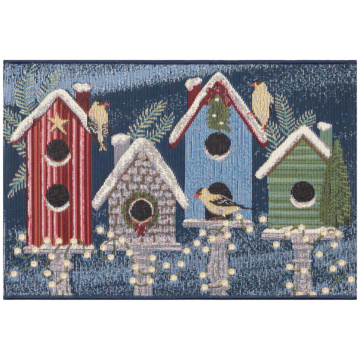 Noel Nest Floor Mat - 3 x 4