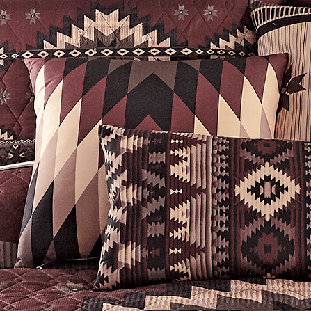 Tribal Trail Diamonds Pillow - CLEARANCE