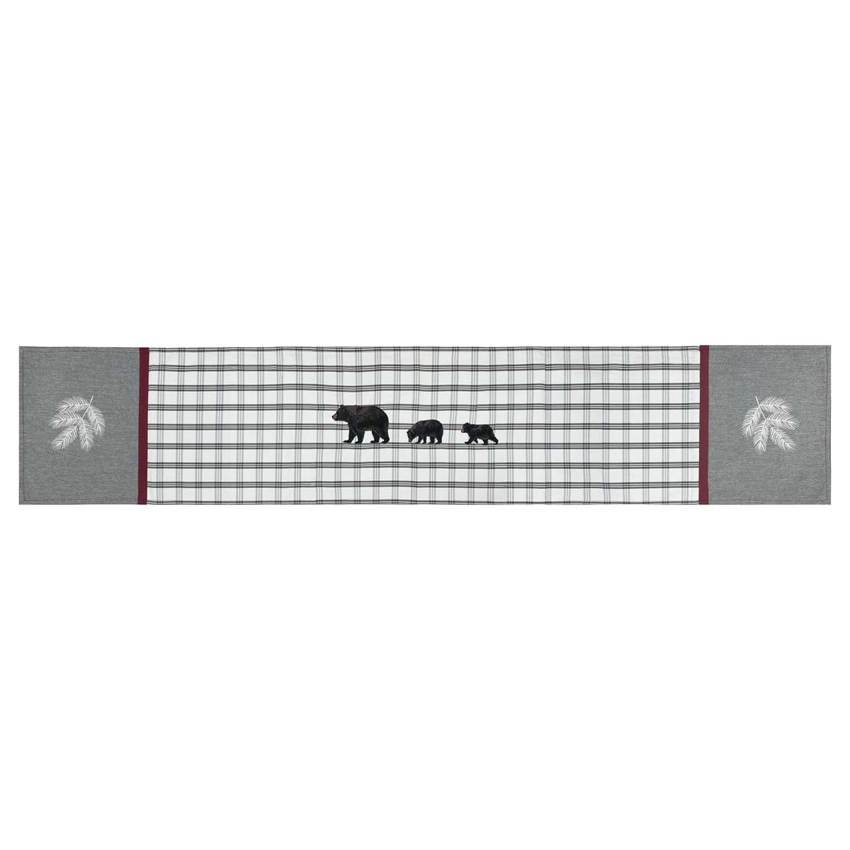 Forest Bear Retreat Table Runner