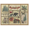 Joys of Camping Framed Canvas