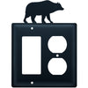 Wrought Iron Bear GFI & Outlet Cover