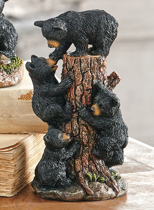 Bears Climbing Sculpture