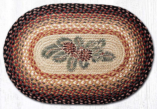 Pine Brush Patch Rug