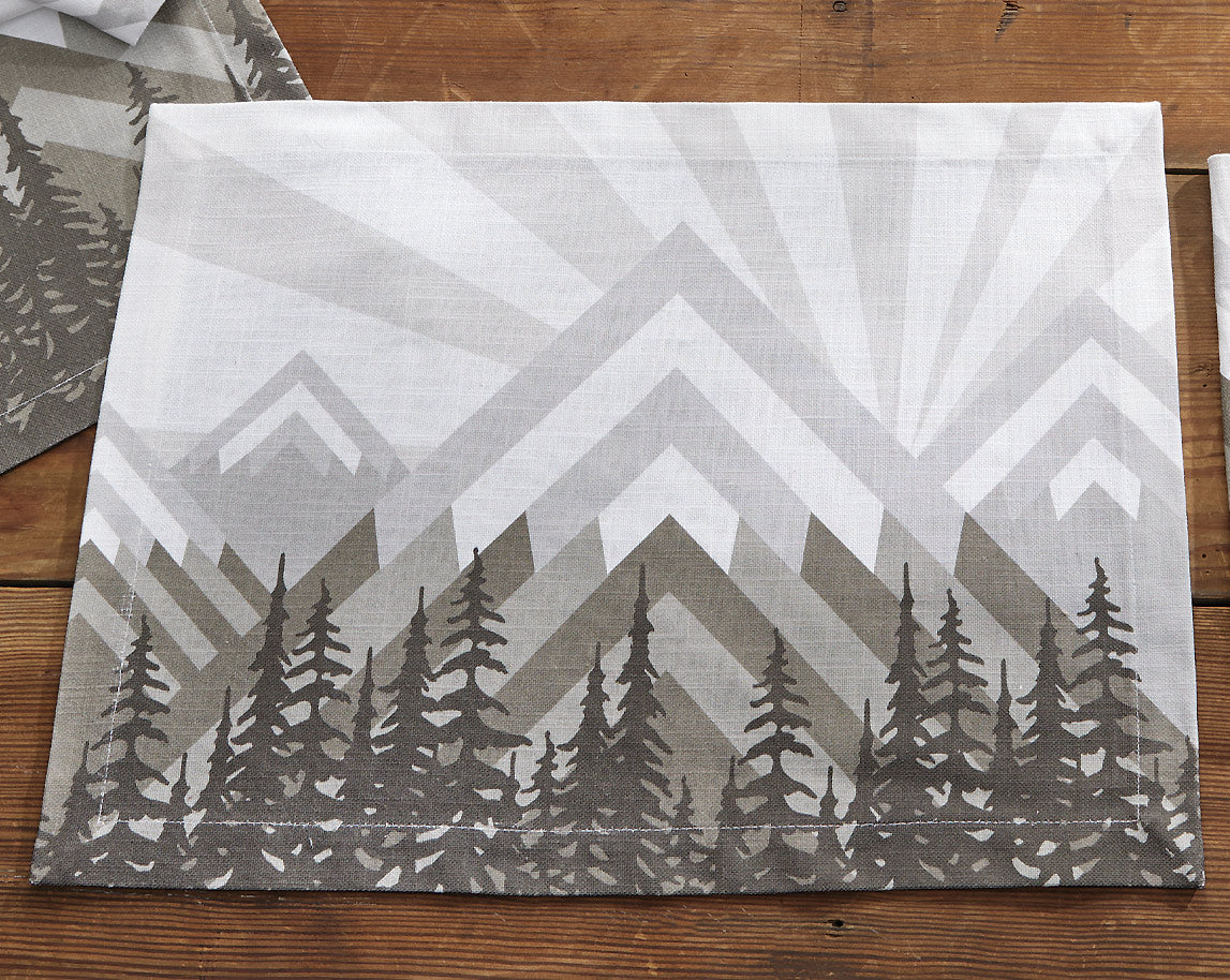 Mountain Ridge Placemats - Set of 4