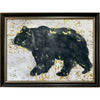 Gold Speck Bear Wall Art