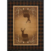 Antlers & Buck Rug
