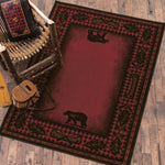Rustic River Plaid Rug - 4 x 5