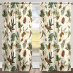 Pinecones and Wildlife Room Darkening Drape