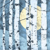 Aspen Moonlight Personalized Stretched Canvas - Small