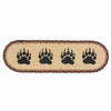 Bear Paw Braided Jute Stair Tread