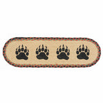 Bear Paw Braided Jute Stair Tread