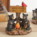 Adventure Awaits Bear Sculpture