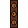 Gilded Star Rug - 2 x 8