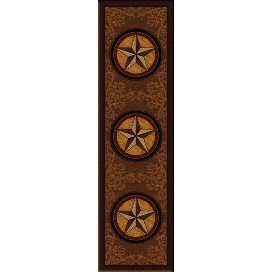 Gilded Star Rug - 2 x 8
