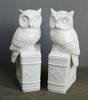Perched Owl Decorative Bookends - Set of 2
