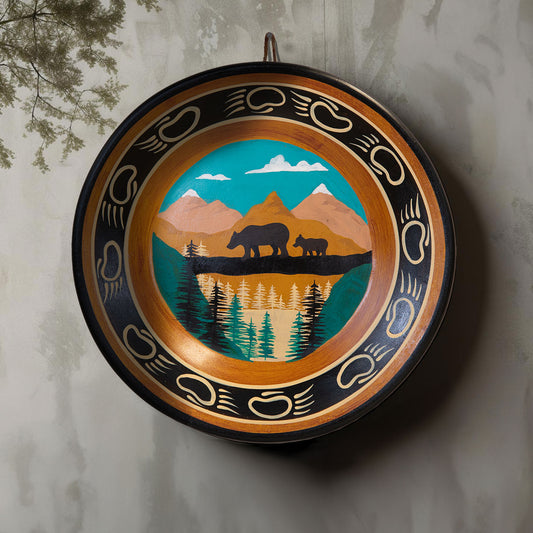 Mountain Crossing Bears Wall Decor