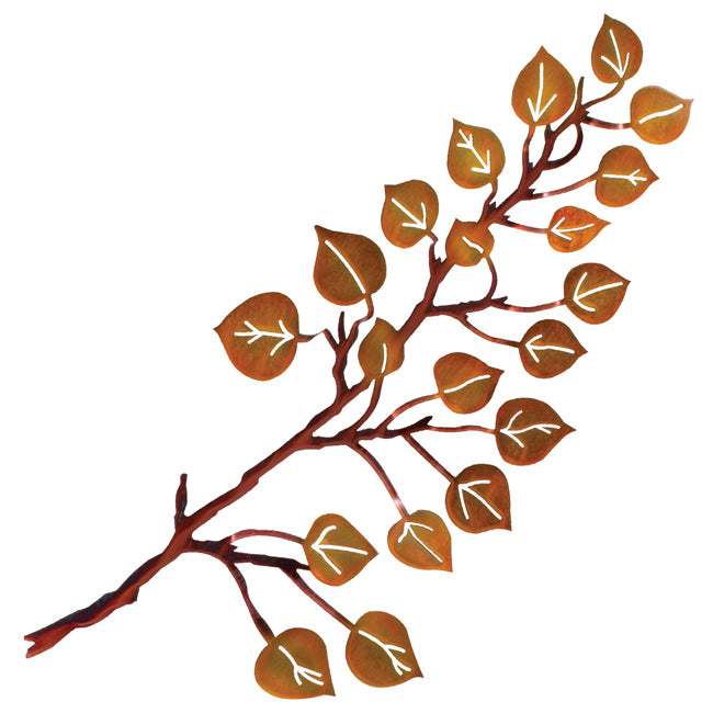 3-D Aspen Leaves Wall Hanging