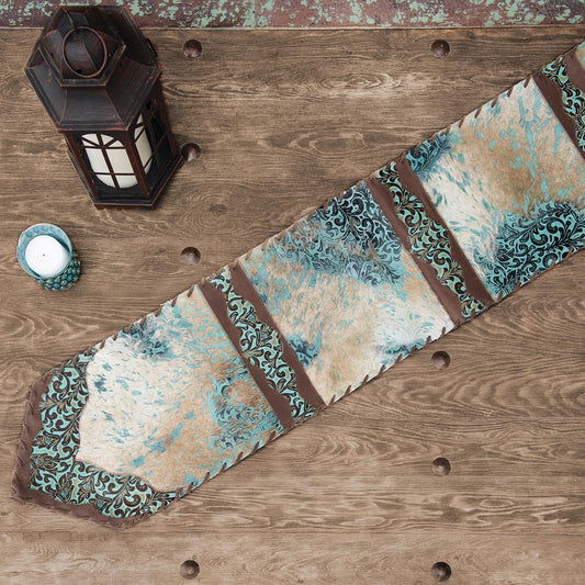 Vaquero Turquoise Table Runner - SALE