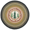 Tall Timbers Round Braided Rug