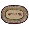 Moose & Pinecone Braided Rug - 20 x 30 - OUT OF STOCK UNTIL 07/06/2026