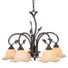 Vine Downlight Chandelier - 5 Light