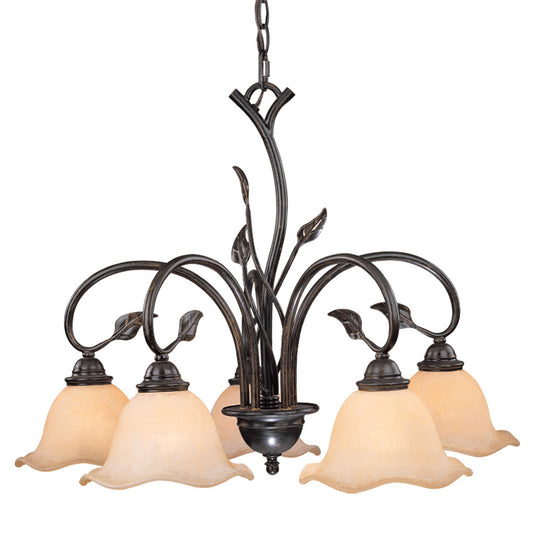Vine Downlight Chandelier - 5 Light