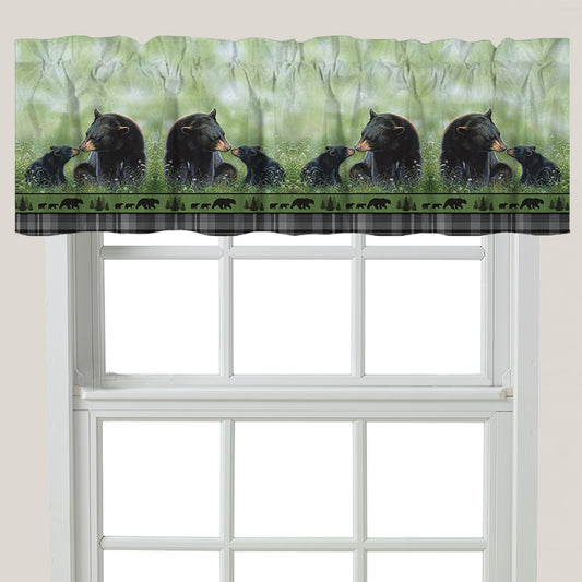 Loving Bears Window Valance