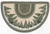 Winter Grove Half-Round Rug