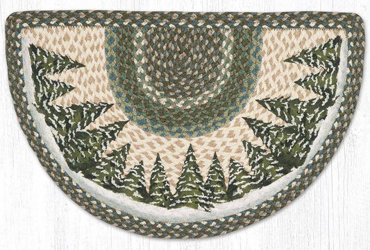 Winter Grove Half-Round Rug