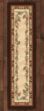 Woodland Pines Rug - 2 x 8