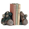 Pinecone Bookends - Honey Maple