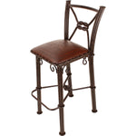 Coronado Counter Stool - Running Horses Antique Brown