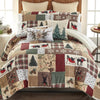Holiday Lodge Comforter Bed Set - King