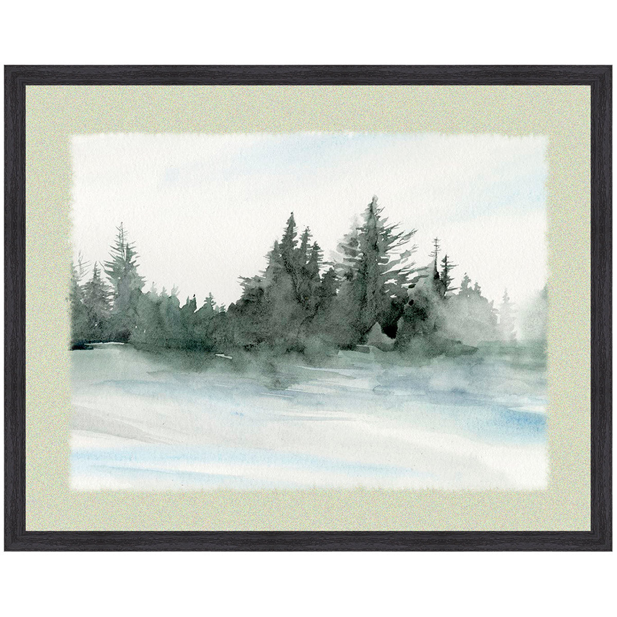 Winter Woods II Canvas Art