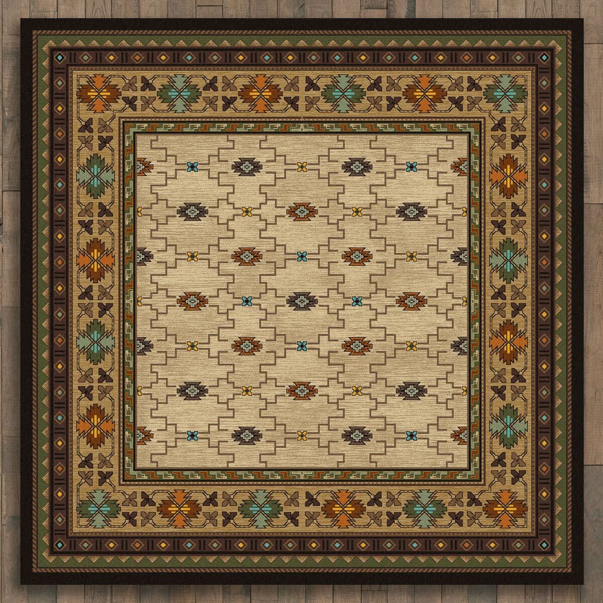 Rustic Traditions Rug - 8 Ft. Square