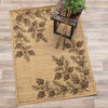 Cascading Pinecones Rug - 5 x 7