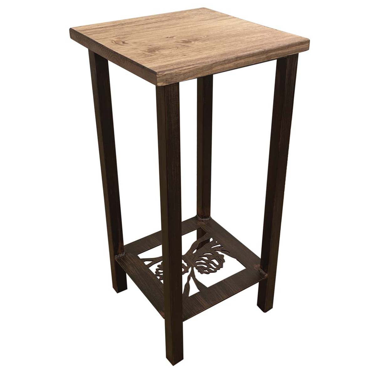Rustic Pinecone Drink Table