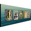 Lake Fishing Personalized Block Mount - 26 x 10