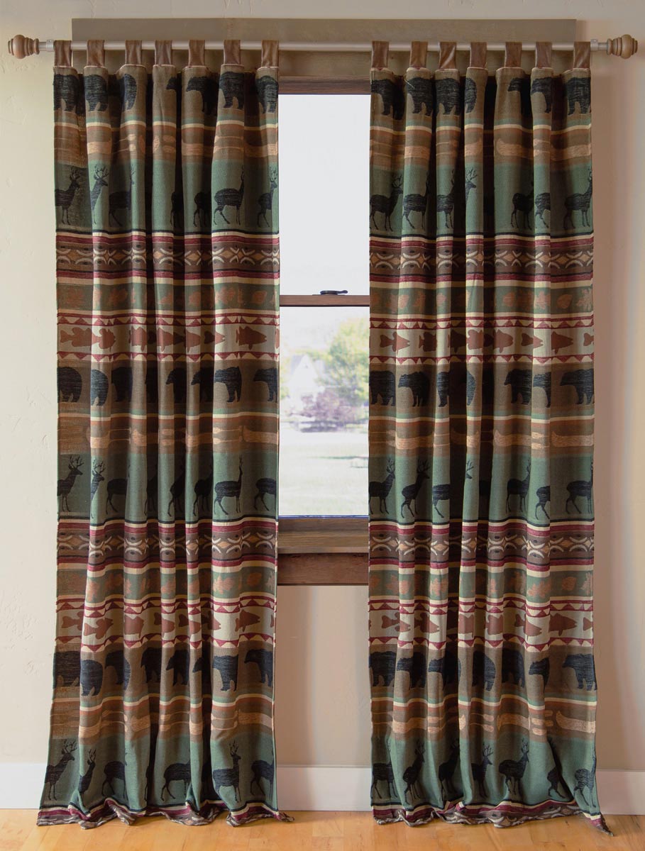 Lodge Bands Drapes