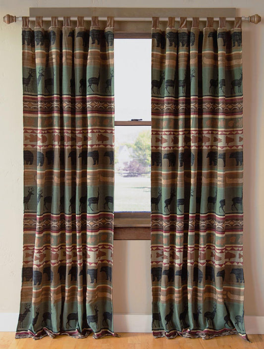 Lodge Bands Drapes